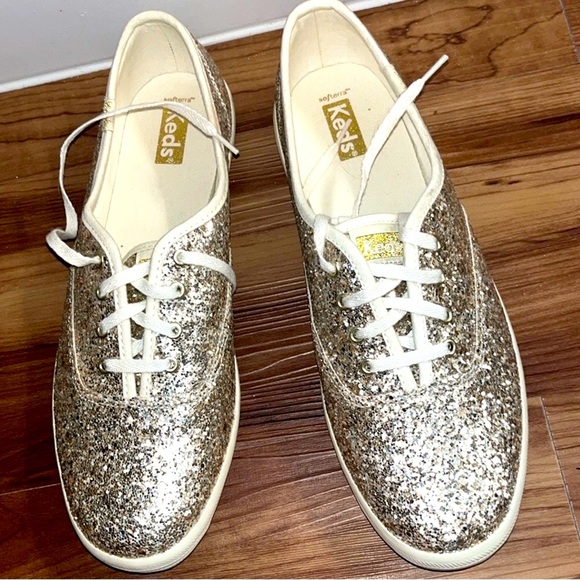 Keds Champion Glitter Celebration Lace Up | Women’s Sz 9W - Picture 10 of 11
